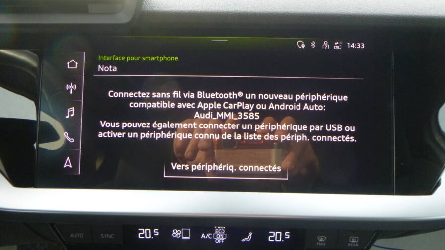 Mandataire Automobile occasion, recherche de Audi A3-sportback-35-tfsi-mild-hybrid-150-s-tronic-7-design - E-Motors