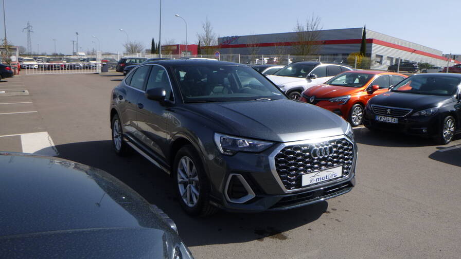 Mandataire Automobile occasion, recherche de Audi Q3-sportback-35-tdi-150-ch-s-tronic-7-s-line - E-Motors