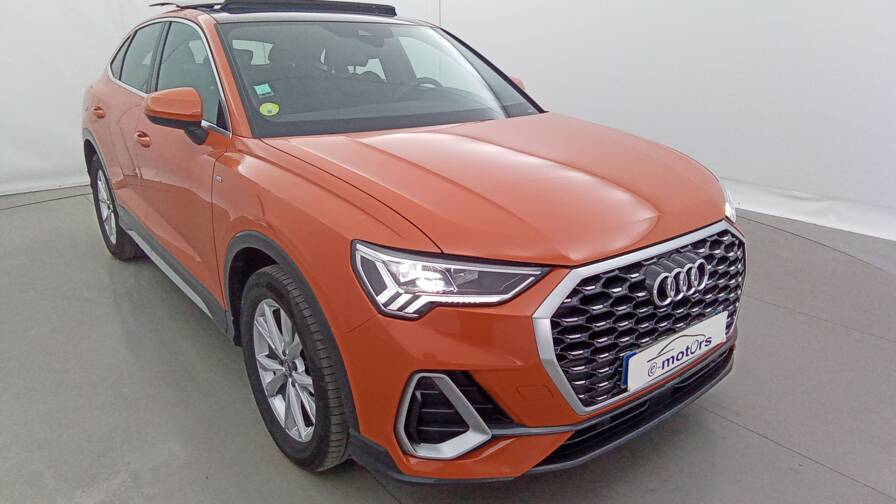 Mandataire Automobile occasion, recherche de Audi Q3-sportback-35-tdi-150-s-tronic-7-s-line-toit-camera - E-Motors