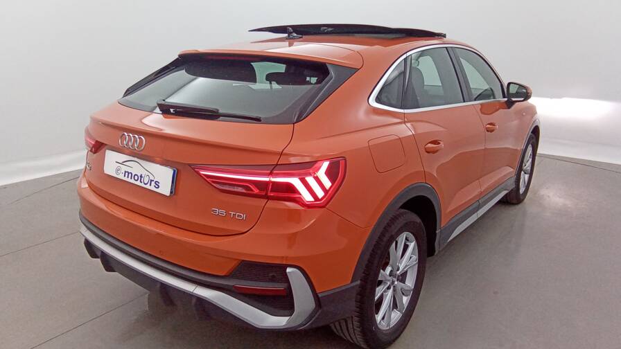 Mandataire Automobile occasion, recherche de Audi Q3-sportback-35-tdi-150-s-tronic-7-s-line-toit-camera - E-Motors