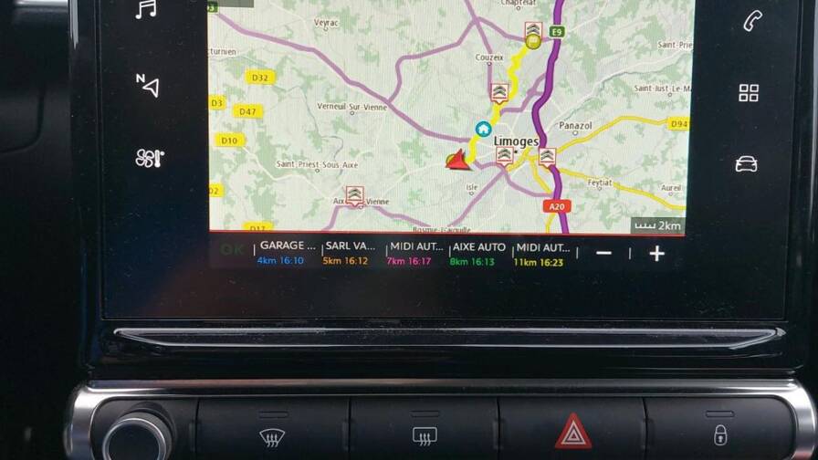 Mandataire Automobile occasion, recherche de Citroen C3-puretech-110-s-s-shine-plus-cam-ra-de-recul-plus-syst-me-de-surveillance-d-angle-mort - E-Motors