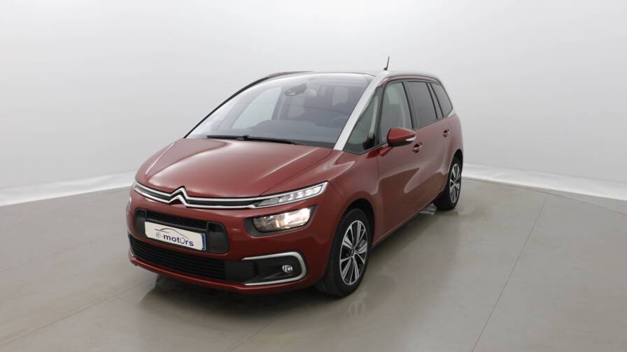 Mandataire Automobile occasion, recherche de Citroen Grand-c4-spacetourer-puretech-130-feel-plus-cam-ra-plus-pdc-ar-av - E-Motors