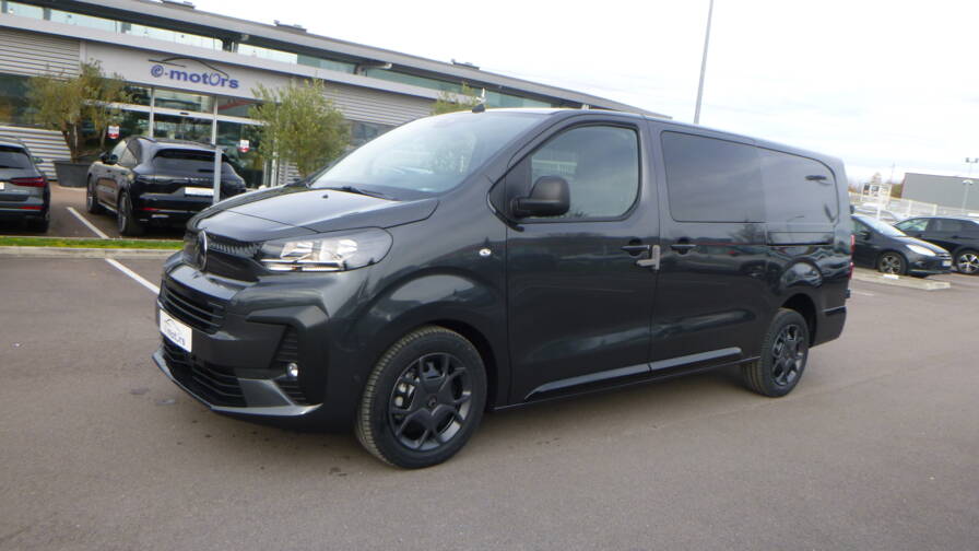 Mandataire Automobile neuf, recherche de Citroen Jumpy-cabine-approfondie-xl-bluehdi-180-s-s-eat8-5pl-plus-gps-plus-cam-plus-porte-lat-rale-gauche-plus-pack-look - E-Motors