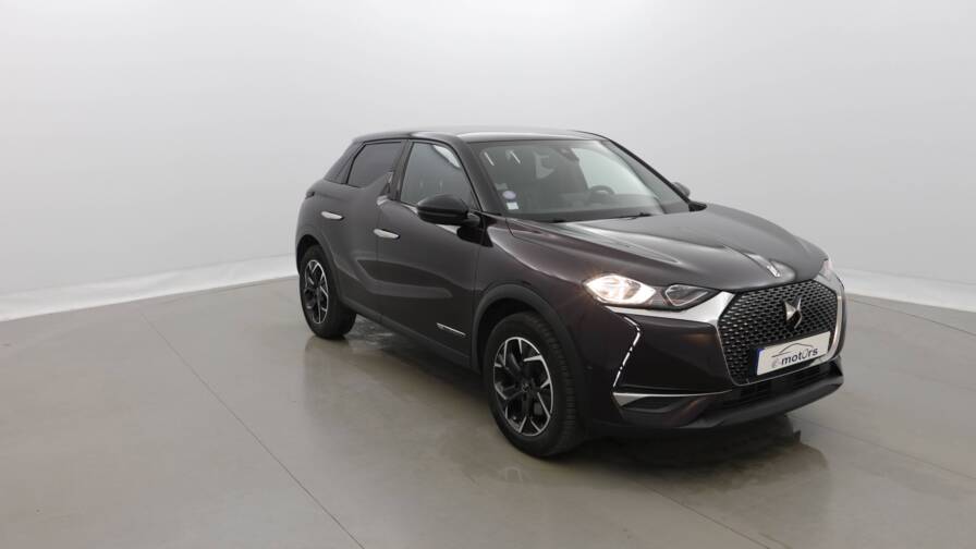 Mandataire Automobile occasion, recherche de Ds Ds3-crossback-puretech-155-eat8-so-chic-plus-cuir-plus-pdc-av - E-Motors