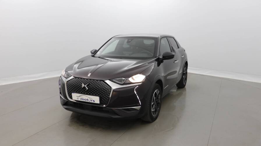 Mandataire Automobile occasion, recherche de Ds Ds3-crossback-puretech-155-eat8-so-chic-plus-cuir-plus-pdc-av - E-Motors
