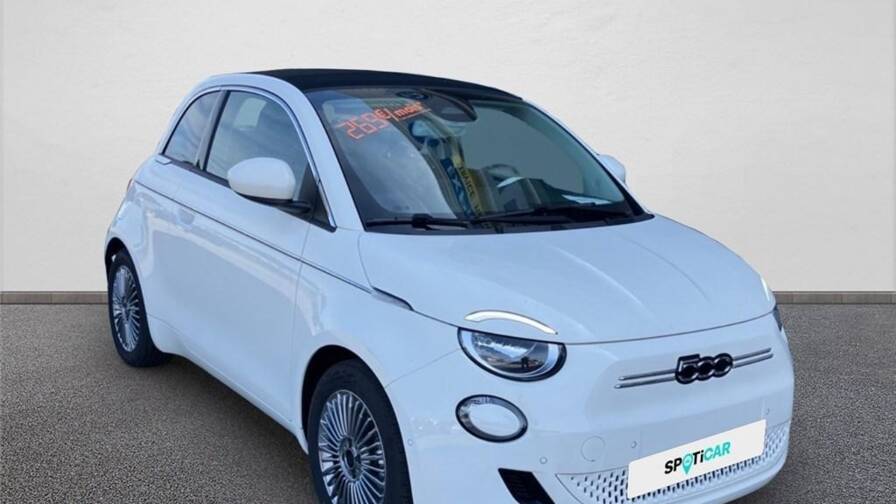 Mandataire Automobile occasion, recherche de Fiat 500-iii-c-e-118-ch-nouvelle-500 - E-Motors