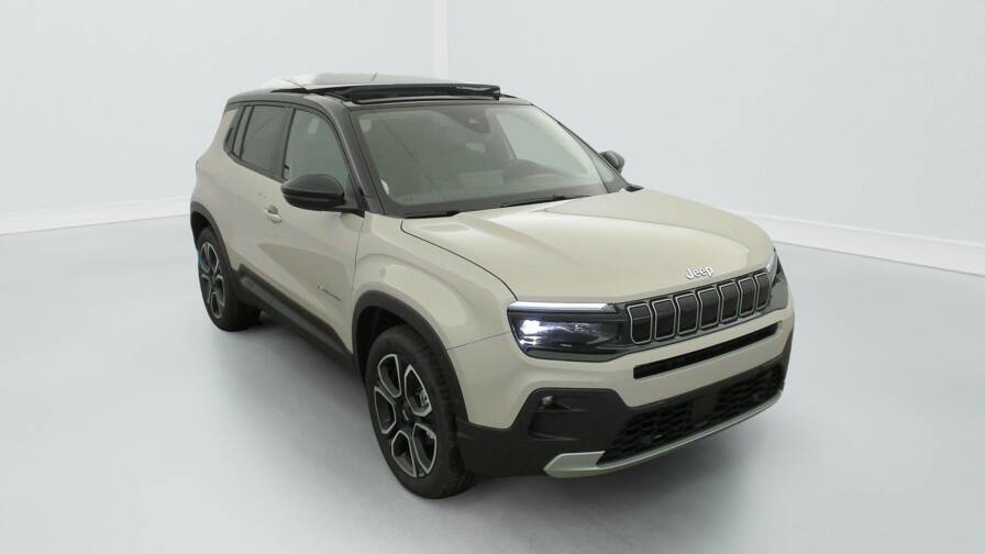 Mandataire Automobile neuf, recherche de Jeep Avenger-turbo-t3-100-summit-plus-pack-premium-plus-toit-ouvrant - E-Motors