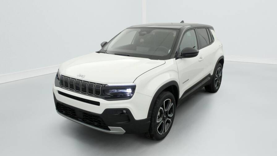 Mandataire Automobile neuf, recherche de Jeep Avenger-1-2-turbo-t3-110-ch-e-hybrid-bvr6-summit - E-Motors