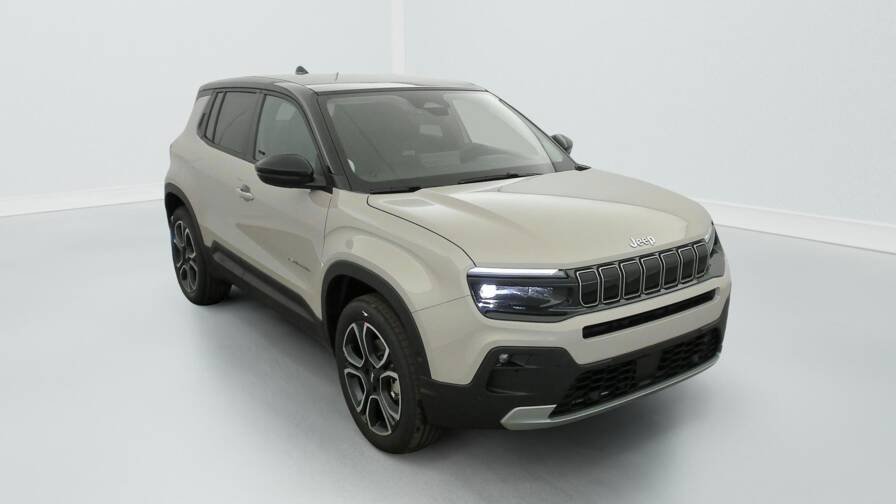 Mandataire Automobile neuf, recherche de Jeep Avenger-1-2-turbo-t3-110-ch-e-hybrid-bvr6-summit - E-Motors