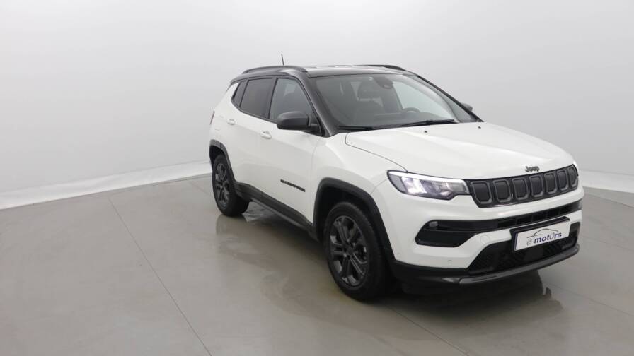 Mandataire Automobile occasion, recherche de Jeep Compass-1-6-i-multijet-ii-130-ch-bvm6-80th-anniversary - E-Motors