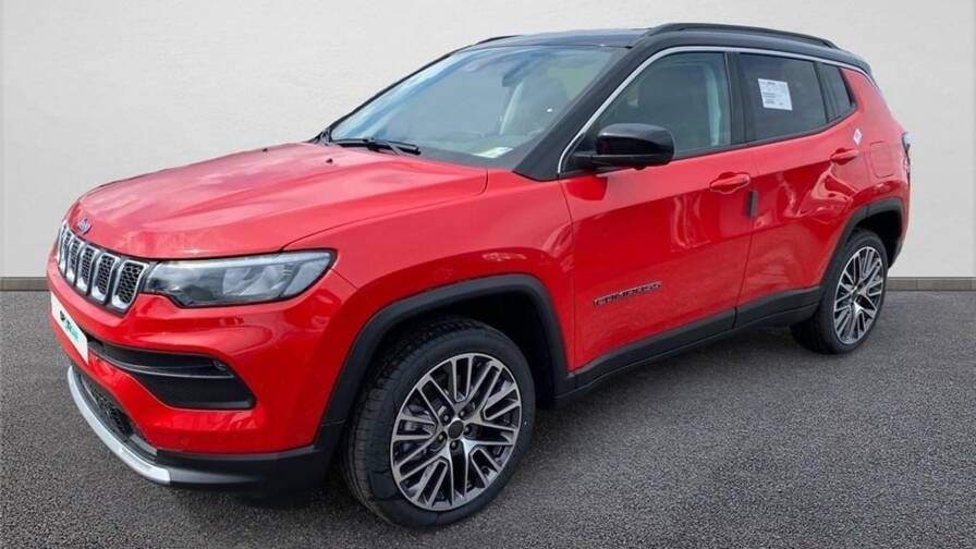 Mandataire Automobile occasion, recherche de Jeep Compass-ii-1-3-phev-t4-190-ch-4xe-eawd-limited - E-Motors