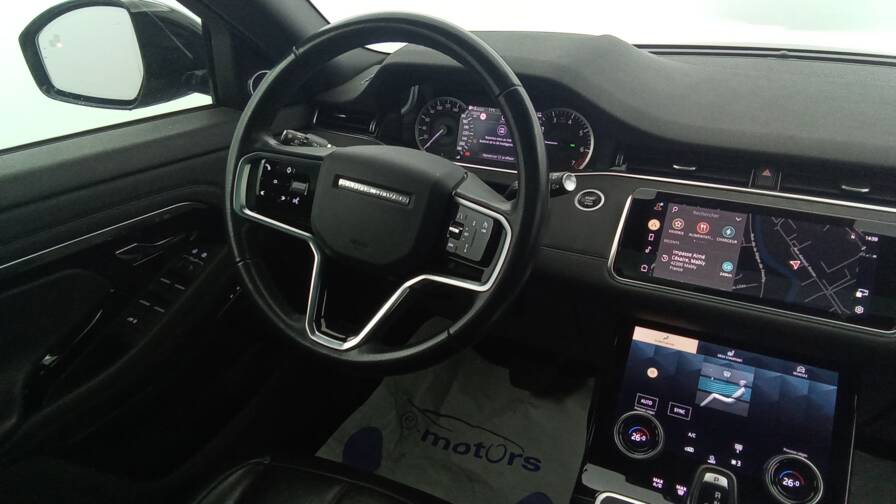 Mandataire Automobile occasion, recherche de Land rover Range-rover-evoque-mark-iii-p300e-phev-awd-bva8-se-plus-attelage - E-Motors