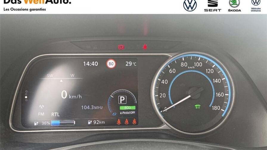 Mandataire Automobile occasion, recherche de Nissan Leaf-ii-electrique-40kwh-acenta - E-Motors