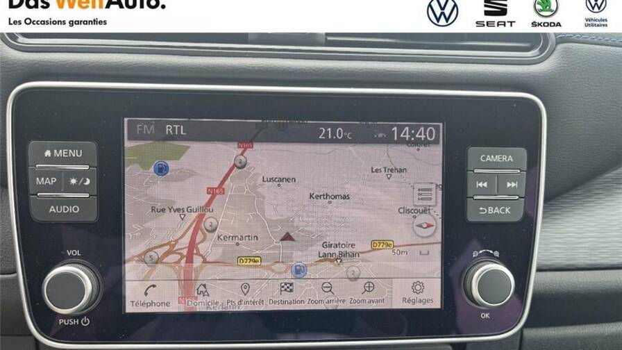 Mandataire Automobile occasion, recherche de Nissan Leaf-ii-electrique-40kwh-acenta - E-Motors