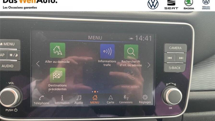 Mandataire Automobile occasion, recherche de Nissan Leaf-ii-electrique-40kwh-acenta - E-Motors