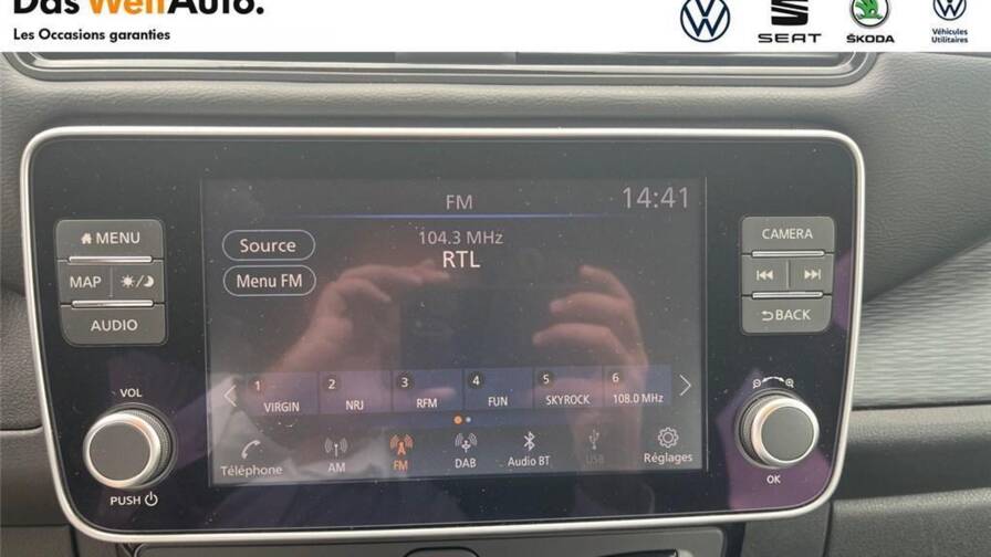 Mandataire Automobile occasion, recherche de Nissan Leaf-ii-electrique-40kwh-acenta - E-Motors