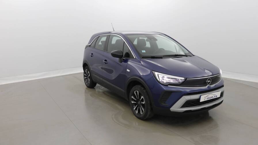 Mandataire Automobile occasion, recherche de Opel Crossland-1-2-turbo-110-elegance-plus-gpspro-plus-cam-ra - E-Motors