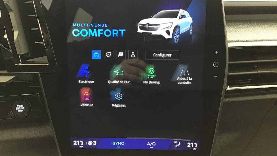 Mandataire Automobile occasion, recherche de Renault Austral-e-tech-full-hybrid-200-gsr2-techno5-portes-vp-essence-courant-lectrique042024-042025 - E-Motors