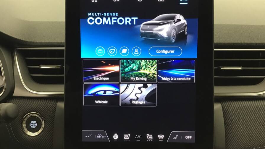 Mandataire Automobile occasion, recherche de Renault Captur-e-tech-full-hybrid-145-ch-esprit-alpine5-portes-vp-essence-courant-lectrique042024-052025 - E-Motors