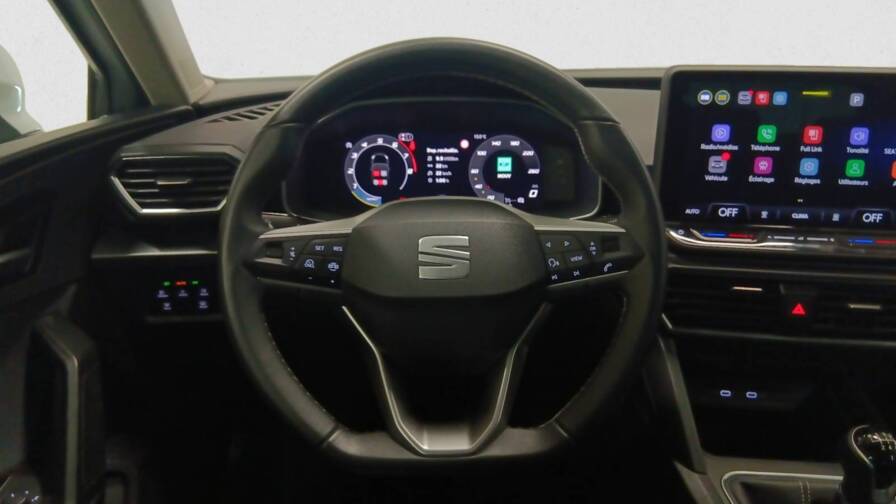 Mandataire Automobile occasion, recherche de Seat Leon-1-5-tsi-115-bvm6-style - E-Motors