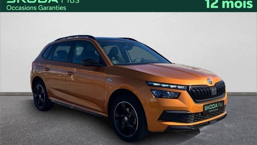 Mandataire Automobile occasion, recherche de Skoda Kamiq-1-5-tsi-150-ch-dsg7-monte-carlo - E-Motors