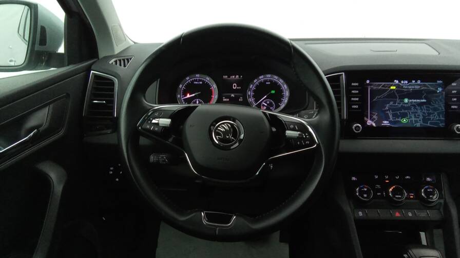 Mandataire Automobile occasion, recherche de Skoda Karoq-1-5-tsi-150-dsg7-ambition-plus-cam-ra - E-Motors