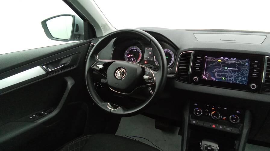 Mandataire Automobile occasion, recherche de Skoda Karoq-1-5-tsi-150-dsg7-ambition-plus-cam-ra - E-Motors