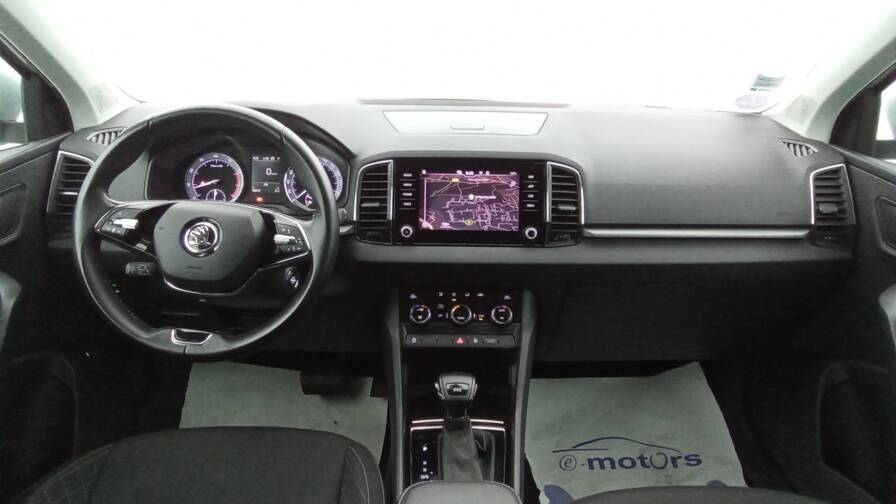 Mandataire Automobile occasion, recherche de Skoda Karoq-1-5-tsi-150-dsg7-ambition-plus-cam-ra - E-Motors