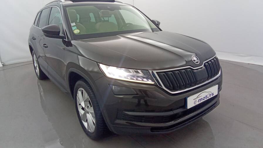 Mandataire Automobile occasion, recherche de Skoda Kodiaq-2-0-tdi-190-scr-dsg7-4x4-5pl-style-plus-cuir-lectr - E-Motors