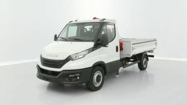 IVECO DAILY CHASSIS DBLE CABINE GAZ Daily III 35S14H 3750 2.3 136ch Benne Alu JPM + Grue PK 2900